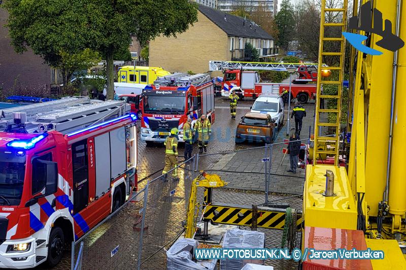 Woningbrand aan de Antareshof in Dordrecht