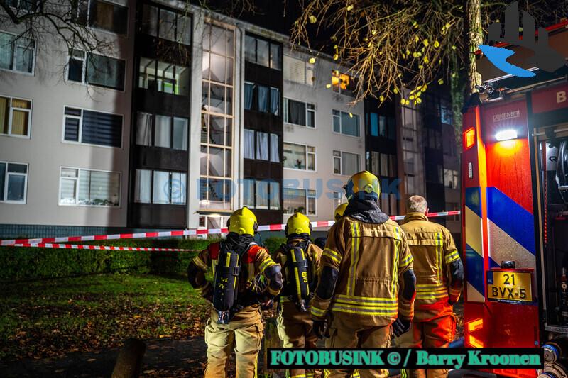 Woningbrand Kappeijne van de Coppelloweg dordrecht.