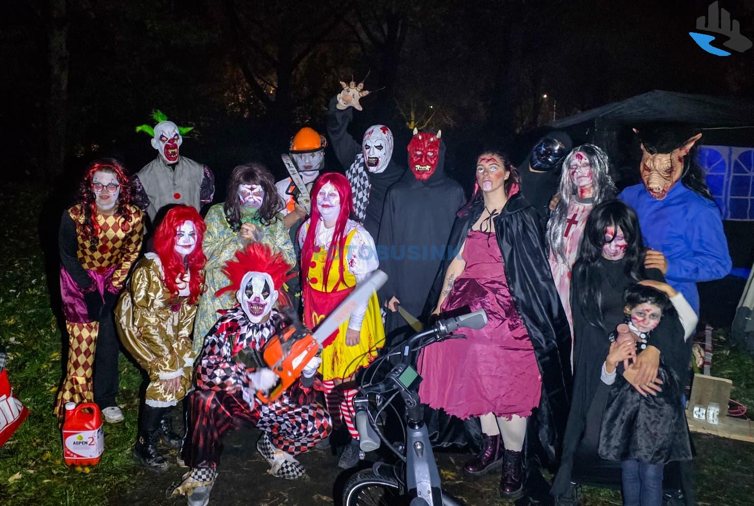 Halloween 2025 in Sterrenburgpark trekt veel bezoekers