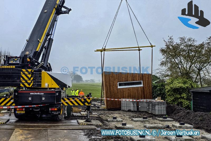 Man zwaargewond bij ongeval met tiny house in Giessenburg