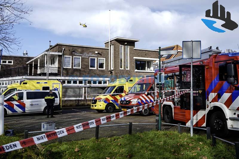 Persoon in water aangetroffen aan de Adriaan Volkersingel, slachtoffer overleden