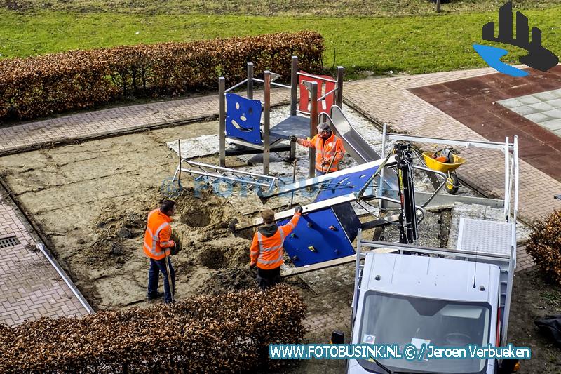 Speeltuin tussen Heelalstraat en Stratosfeerstraat in Dordrecht verdwenen