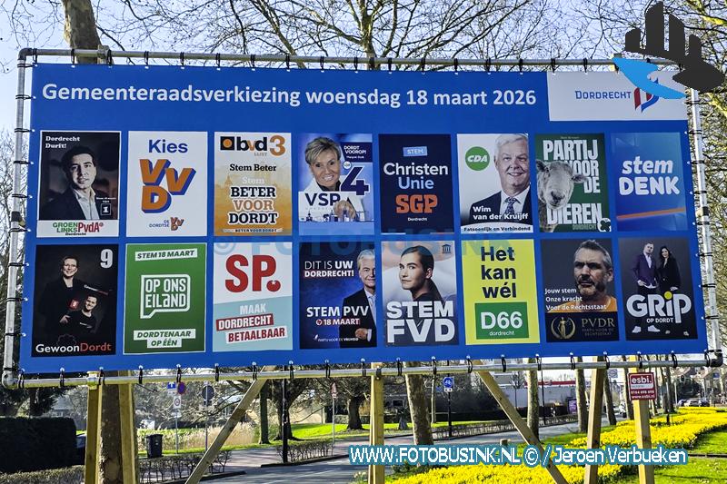 Dordrecht naar de stembus voor gemeenteraadsverkiezingen