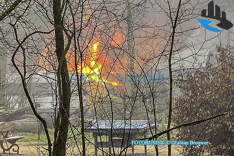 Video – Camper verwoest door uitslaande brand op camping De Lievelinge in Vuren