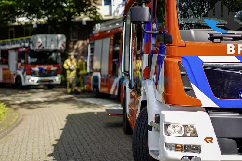 Brandweer opgeroepen vooe woningbrand aan Haagbeukhof in Papendrecht